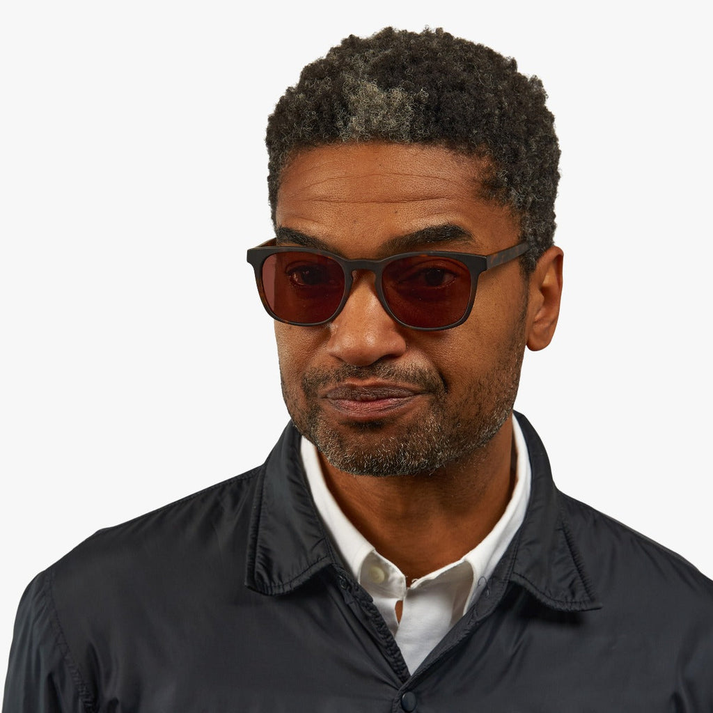 Baker Dark Turtle Zonnebrillen - Luxreaders.be