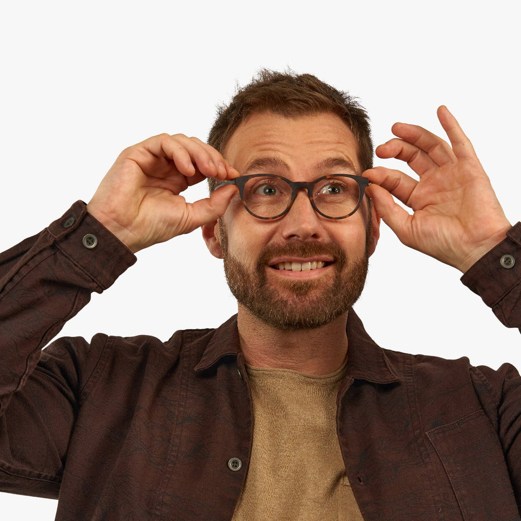 Cole Dark Turtle Blauw licht filter brillen - Luxreaders.be