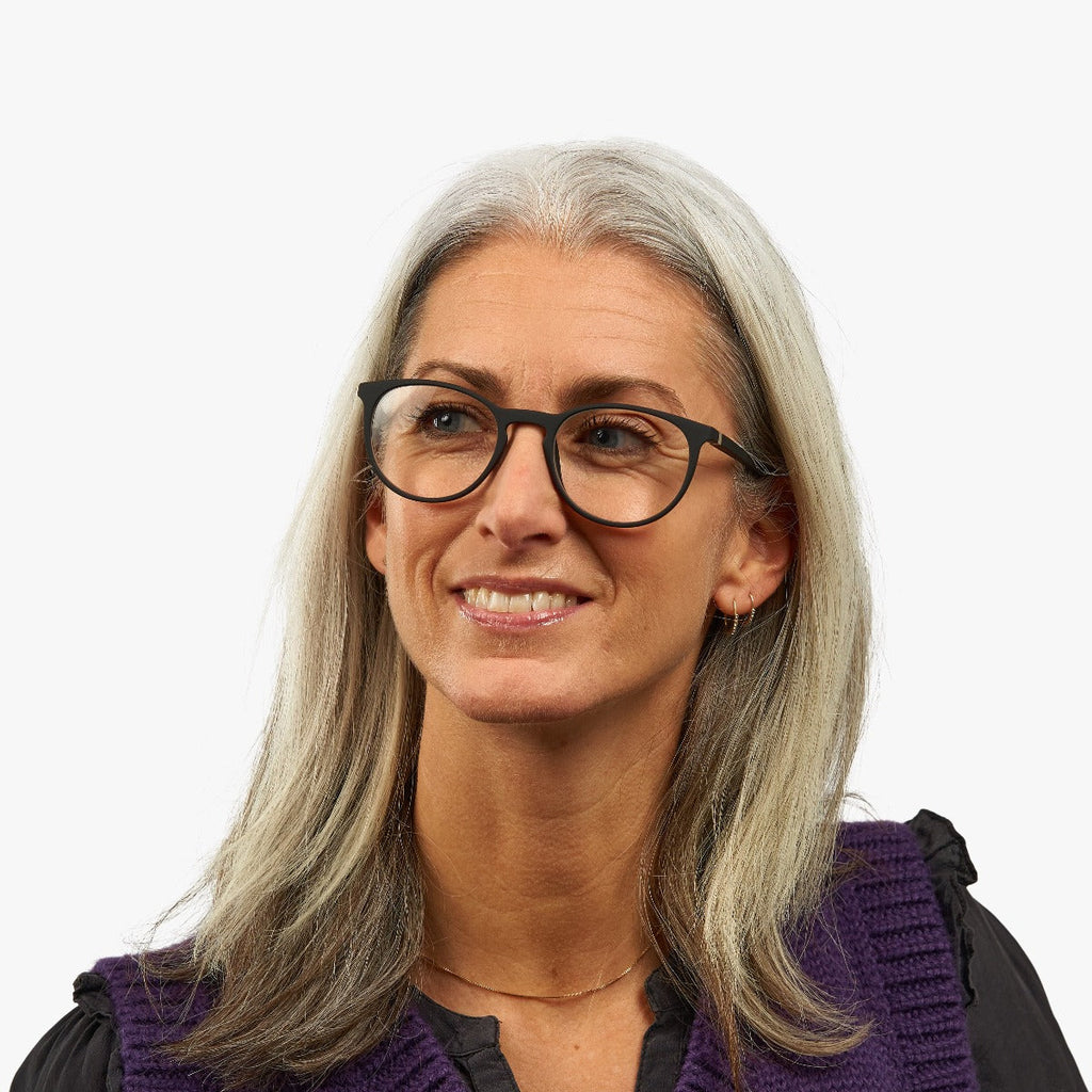 Edwards Black Blauw licht filter brillen - Luxreaders.be