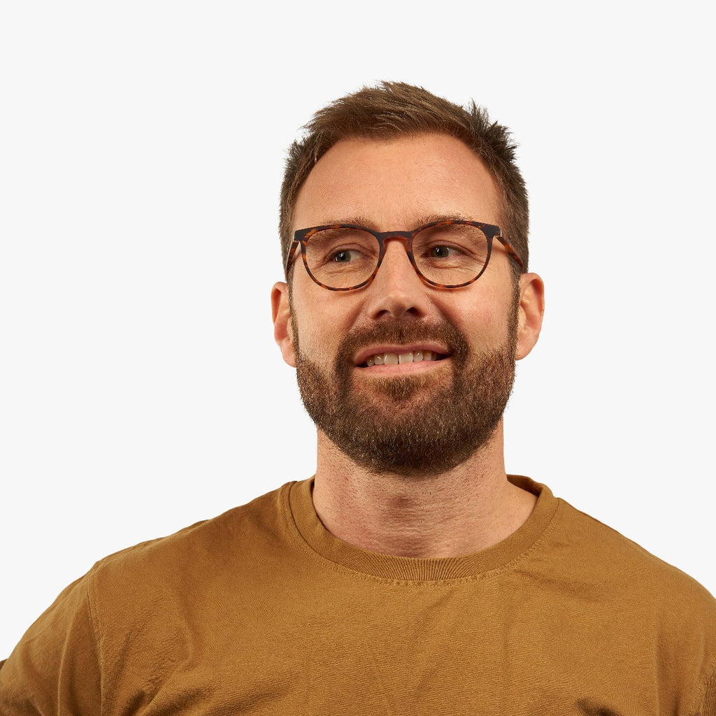 Men's Edwards Turtle Blauw licht filter brillen - Luxreaders.be