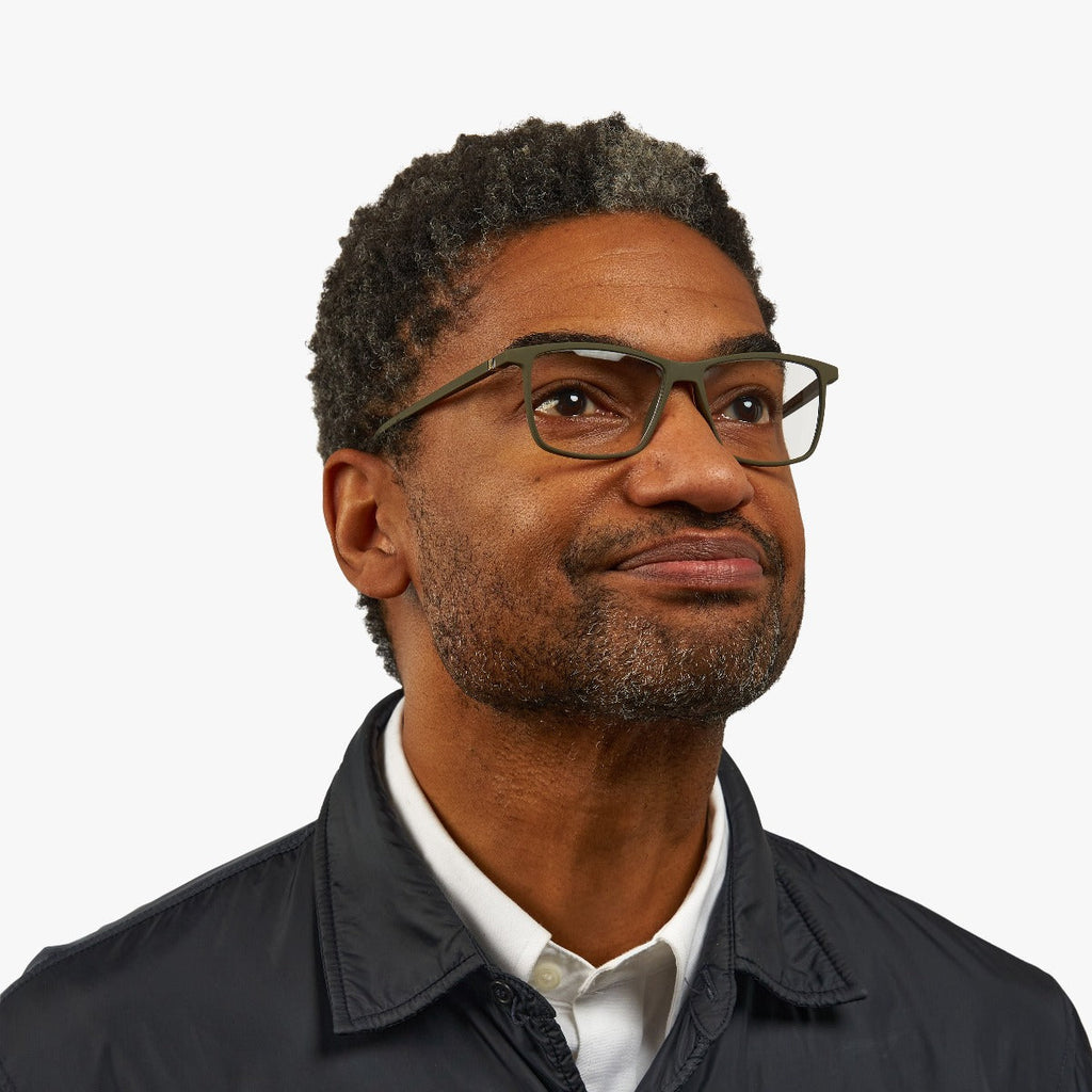 Hunter Dark Army Blauw licht filter brillen - Luxreaders.be