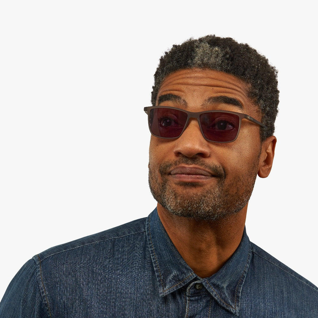 Hunter Grey Zonnebrillen - Luxreaders.be