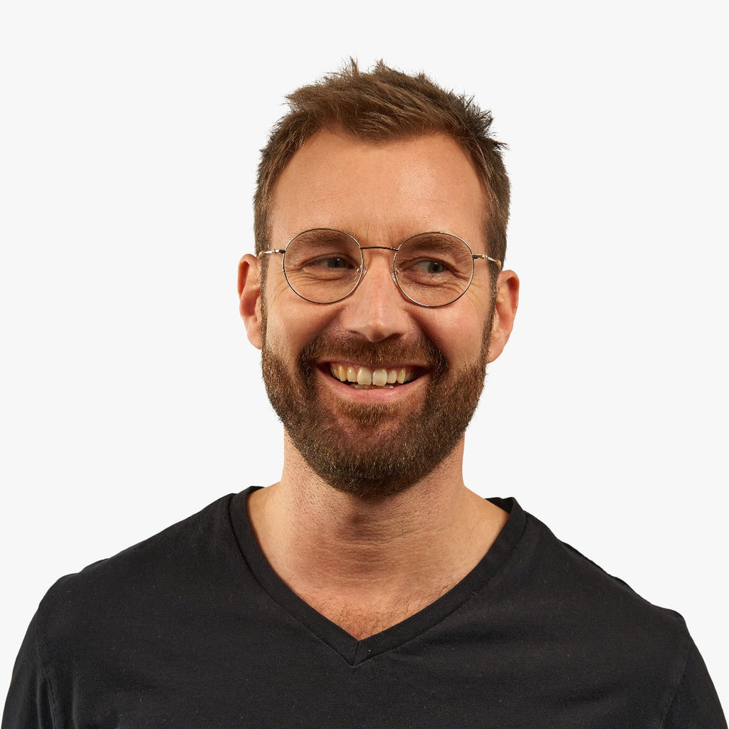 Men's Miller Gold Leesbrillen - Luxreaders.be