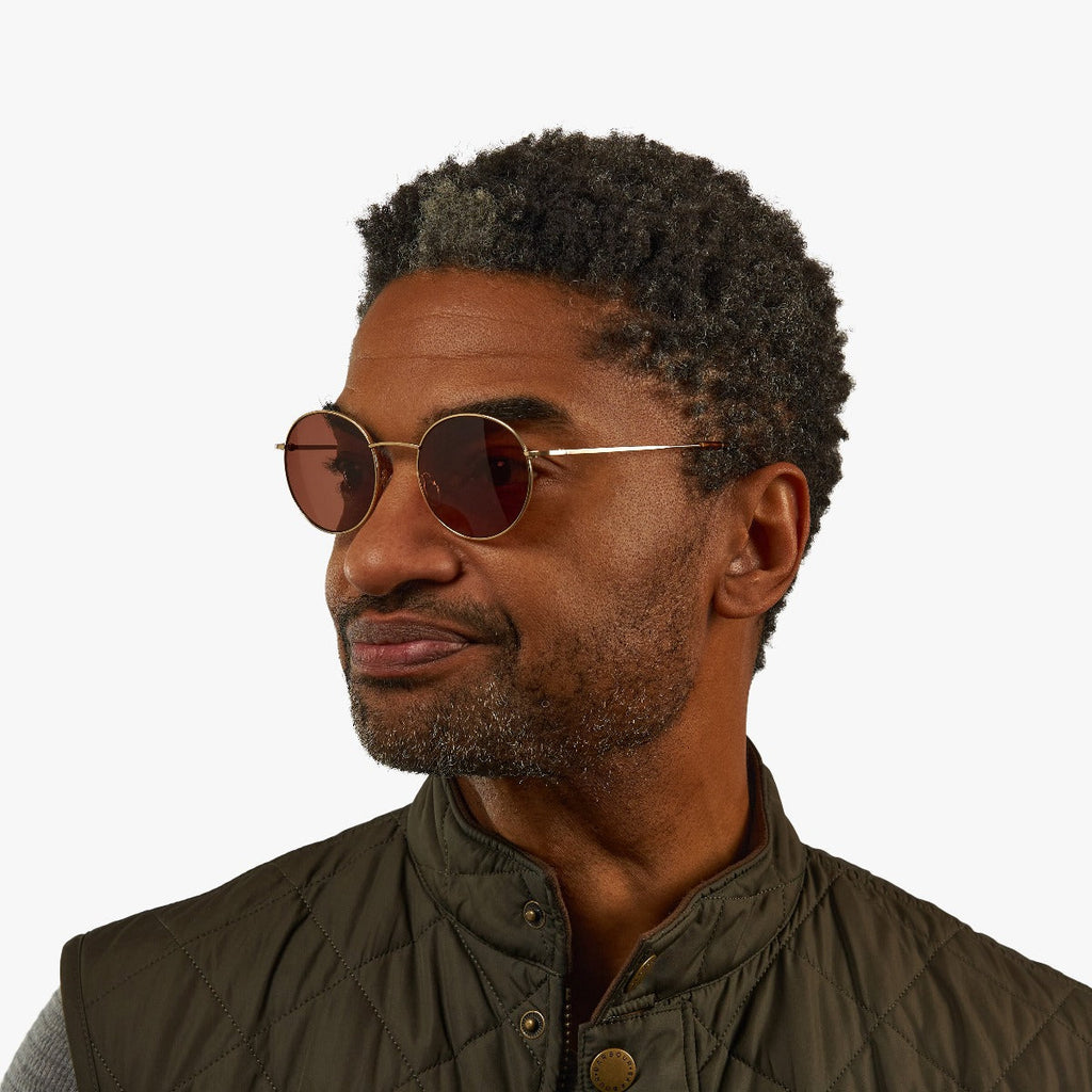 Men's Miller Gold Zonnebrillen - Luxreaders.be