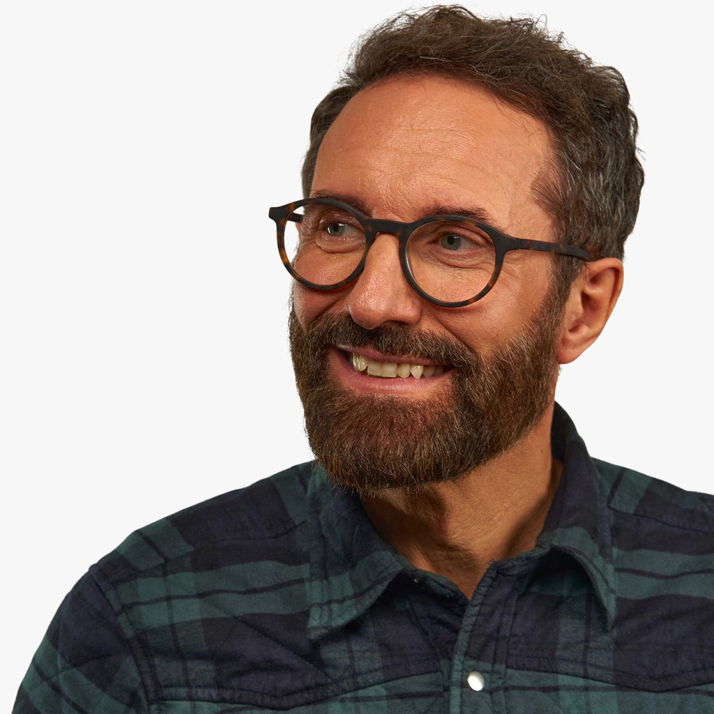 Walker Dark Turtle Blauw licht filter brillen - Luxreaders.be