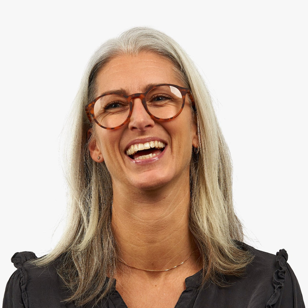 Wood Turtle Blauw licht filter brillen - Luxreaders.be