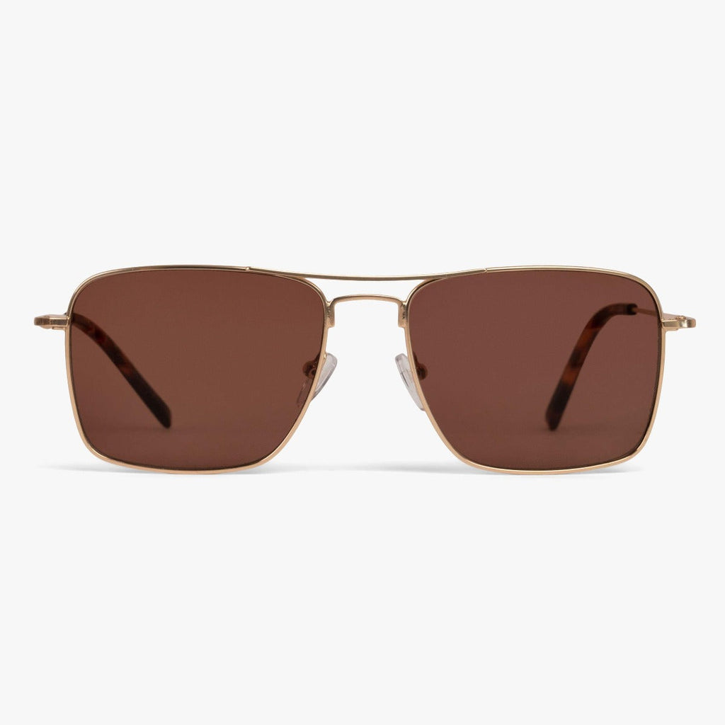 Kies Men's Clarke Gold Zonnebrillen - Luxreaders.be