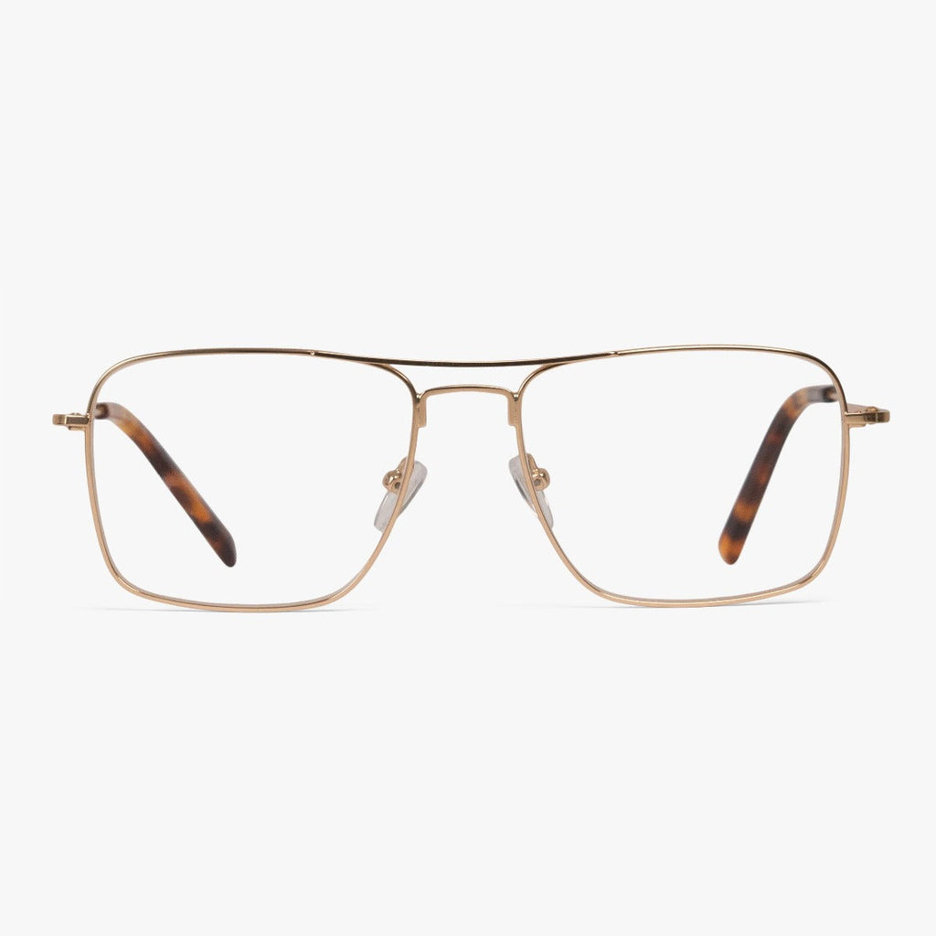 Kies Women's Clarke Gold Leesbrillen - Luxreaders.be