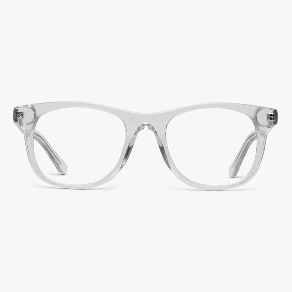 Kies Men's Evans Crystal White Leesbrillen - Luxreaders.be