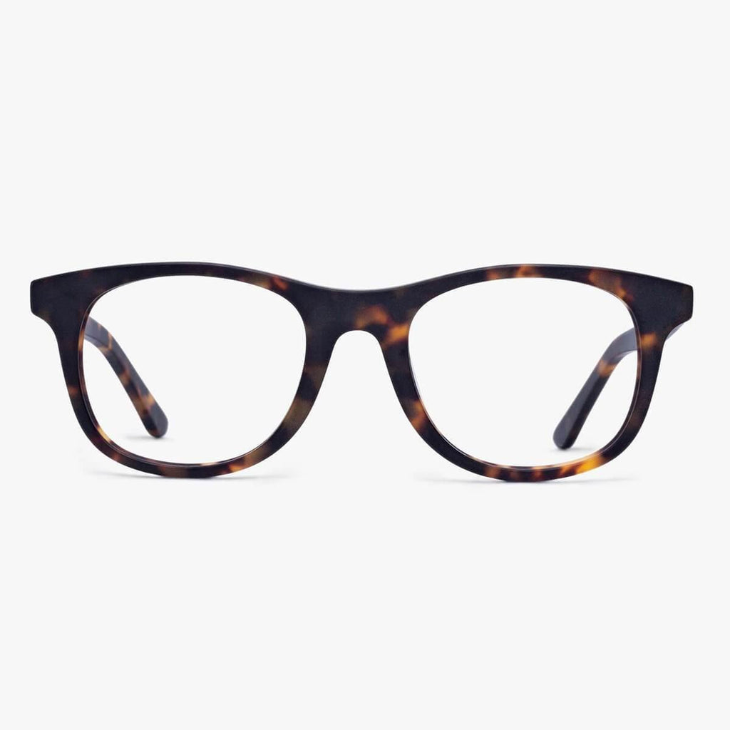 Kies Evans Dark Turtle Blauw licht filter brillen - Luxreaders.be