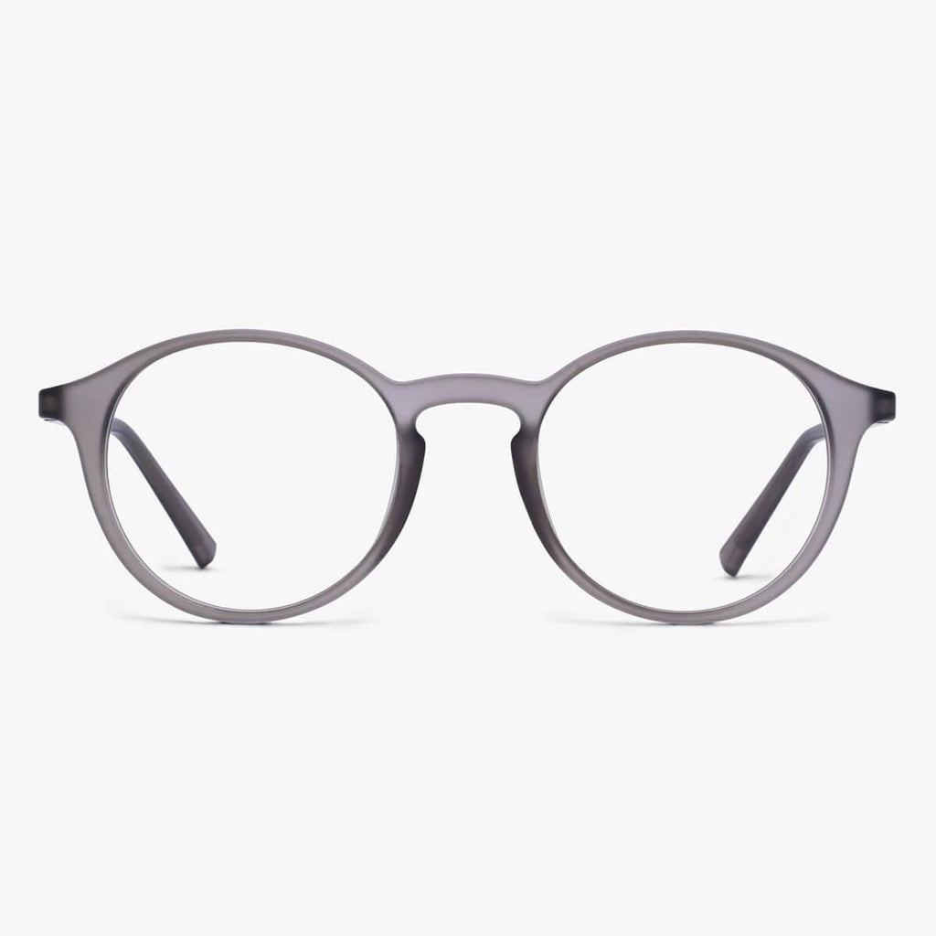 Kies Women's Wood Grey Blauw licht filter brillen - Luxreaders.be