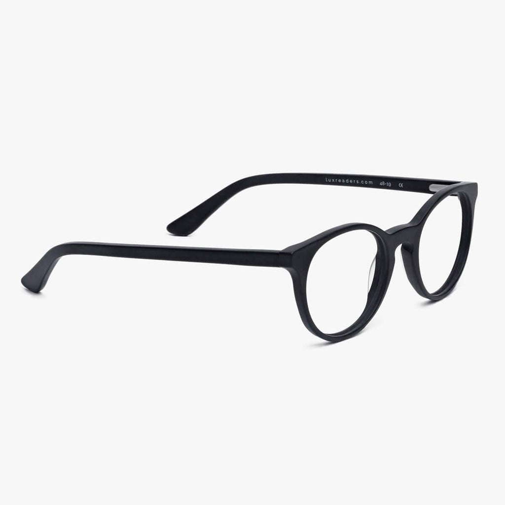 Men's Cole Black Blauw licht filter brillen - Luxreaders.be