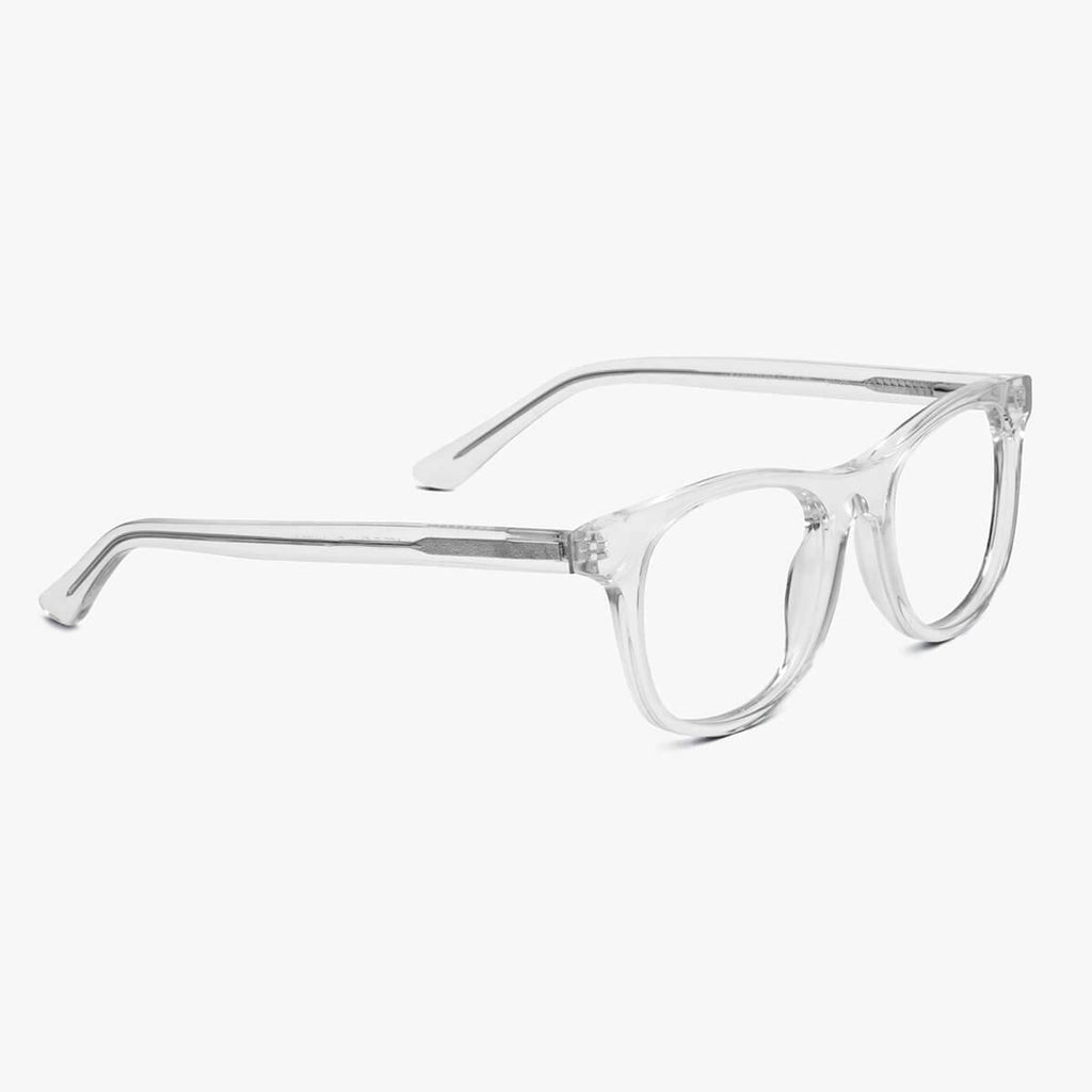 Evans Crystal White Blauw licht filter brillen - Luxreaders.be