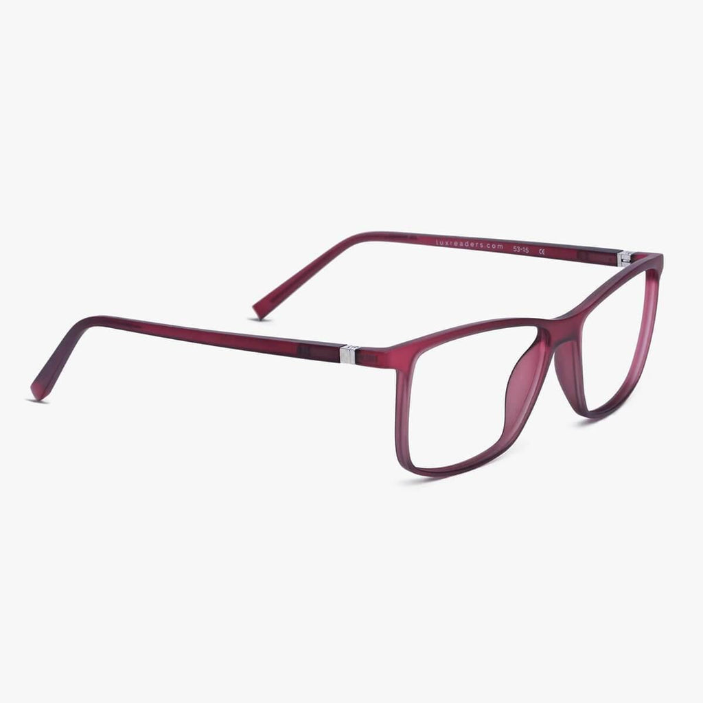 Women's Hunter Red Leesbrillen - Luxreaders.be