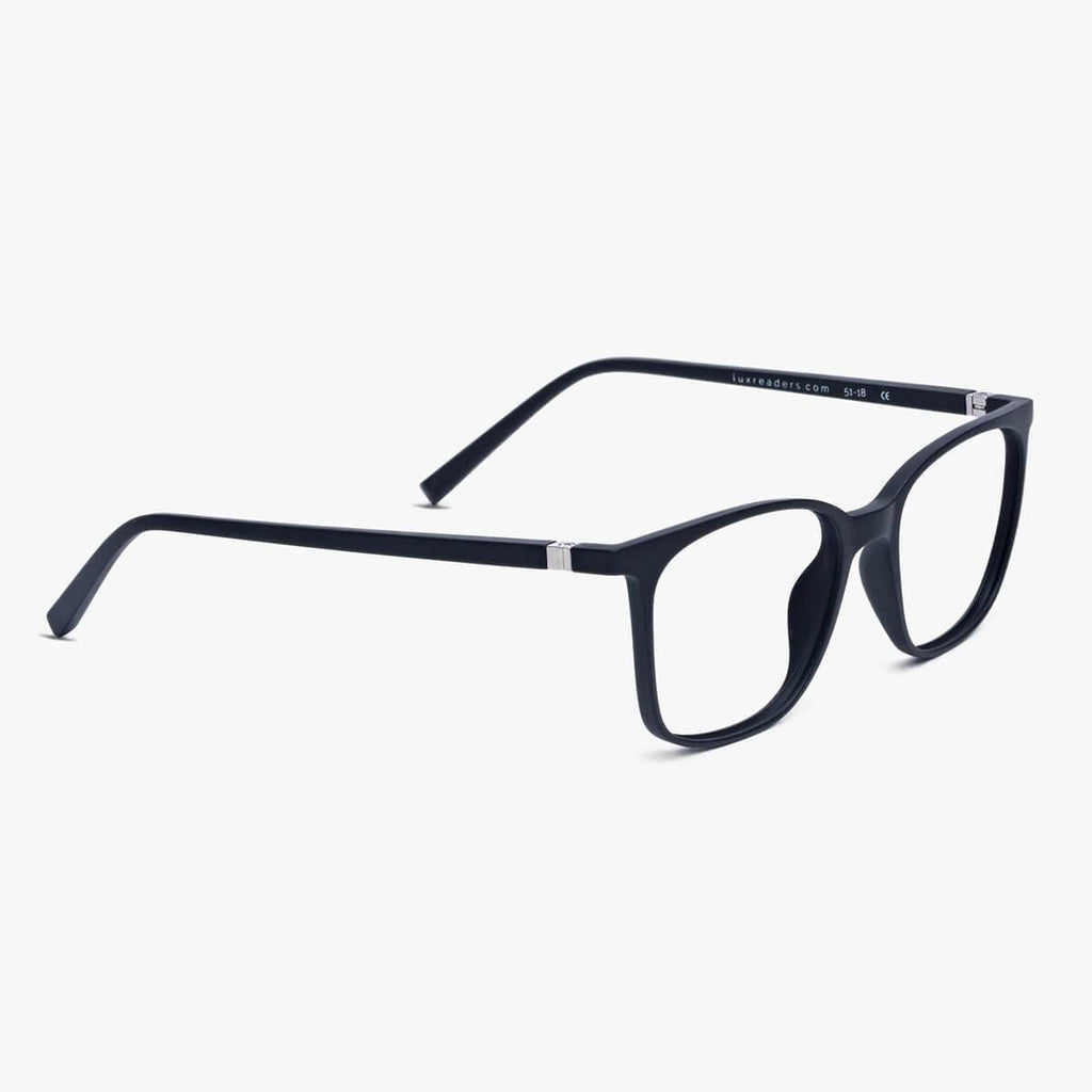 Women's Riley Black Blauw licht filter brillen - Luxreaders.be