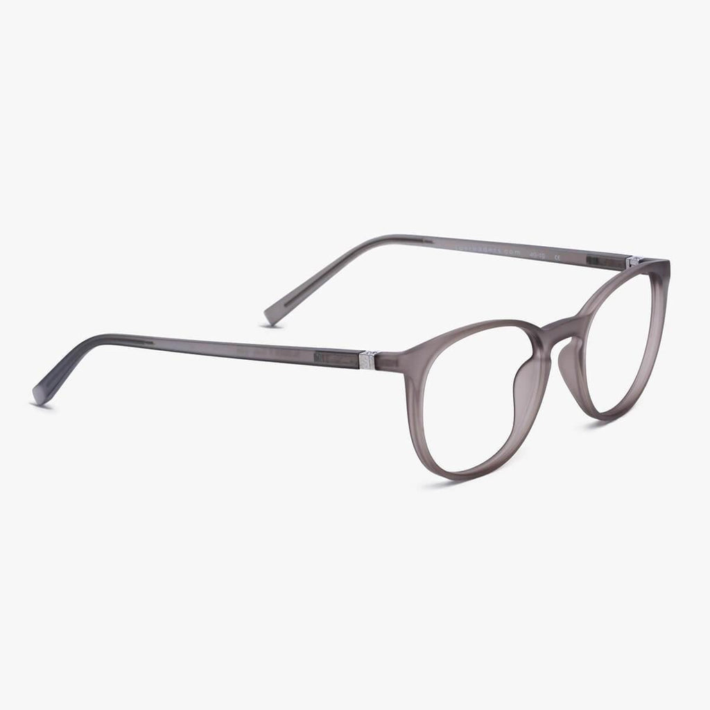 Men's Edwards Grey Blauw licht filter brillen - Luxreaders.be