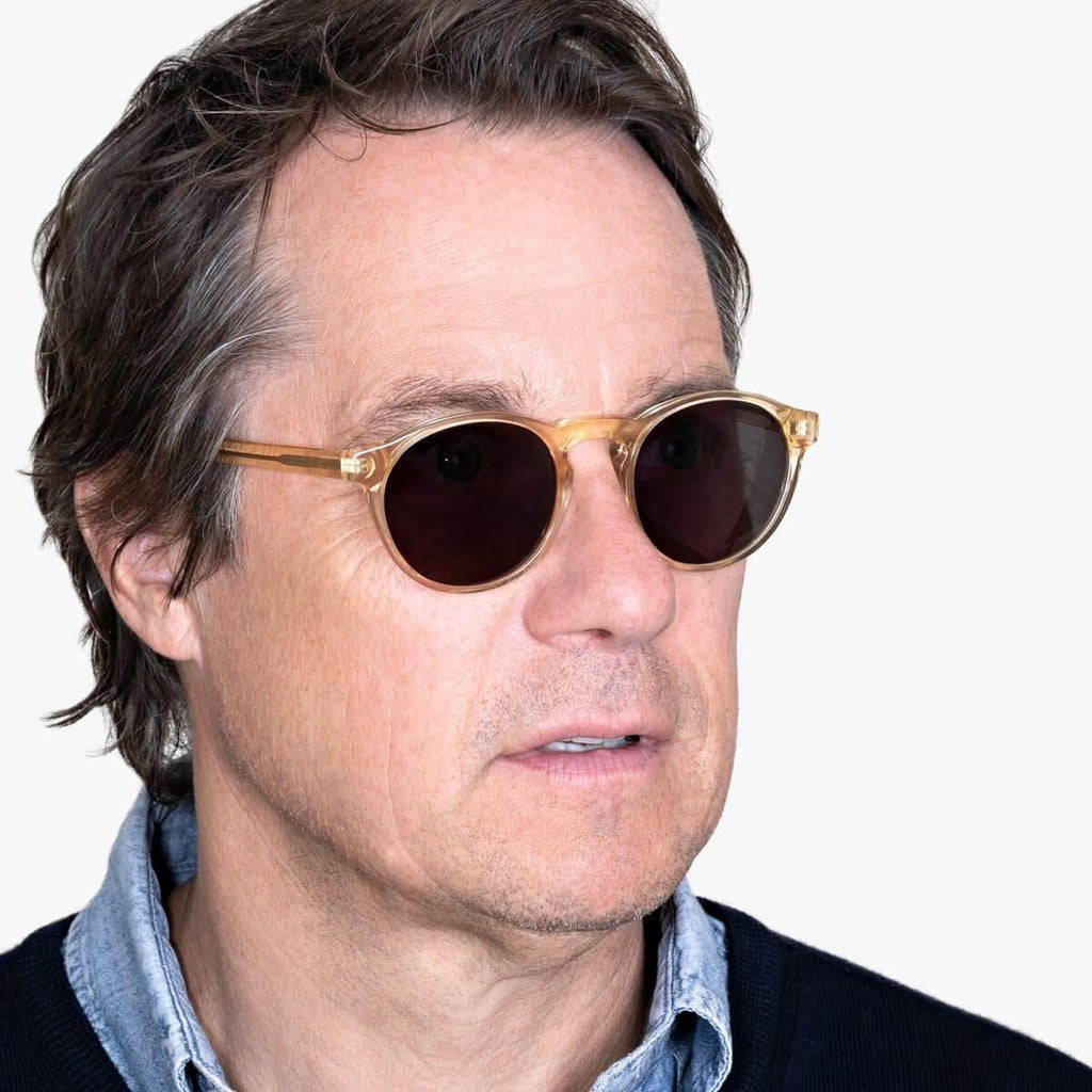 Men's Morgan Crystal Lemon Zonnebrillen - Luxreaders.be