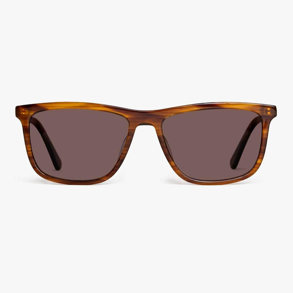 Kies Women's Adams Shiny Walnut Zonnebrillen - Luxreaders.be