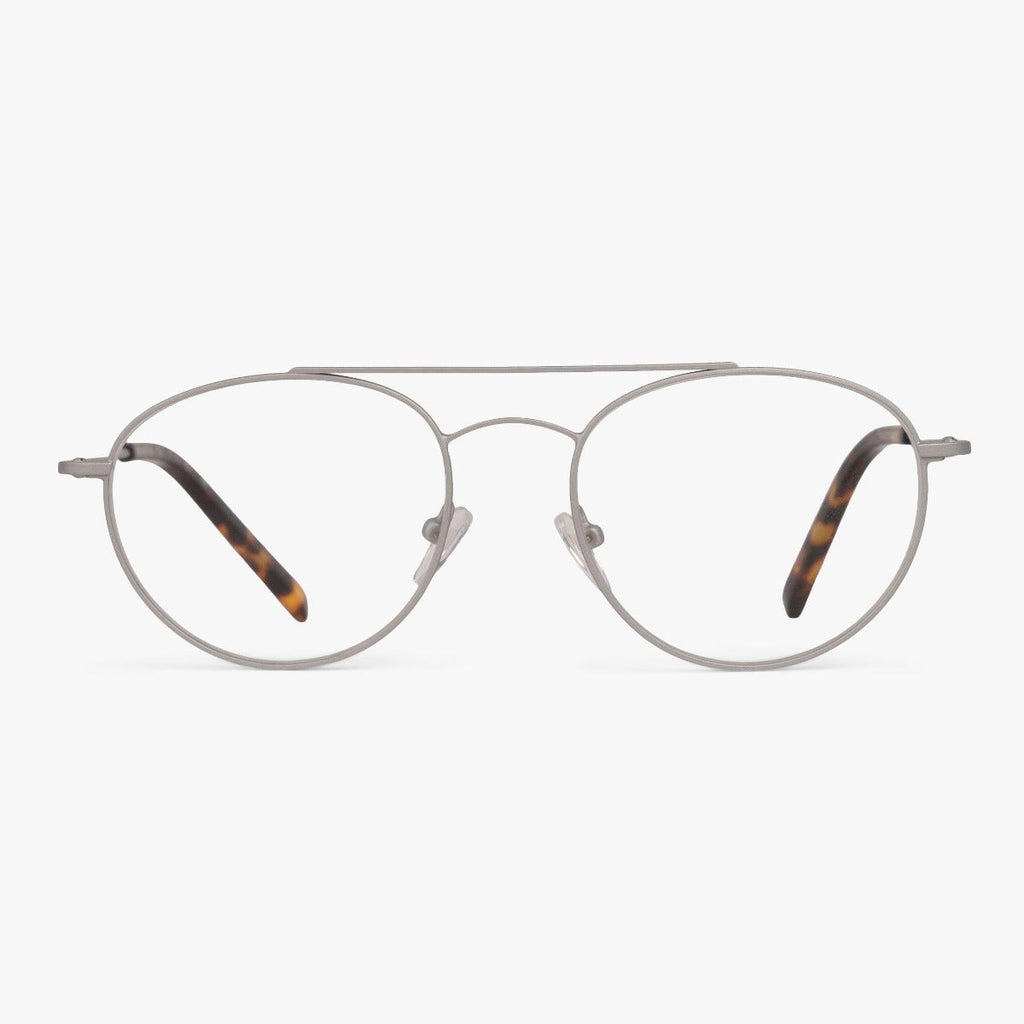 Kies Men's Williams Steel Blauw licht filter brillen - Luxreaders.be